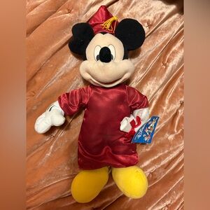 Vintage Mickey Mouse Graduate NWT California Florida Disney Fun Gift 🎁